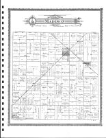 Madison Township, Geneva, Buxton Sawyer P.O., Buttress, Fillmore County 1905 Copy 1 Black and White 